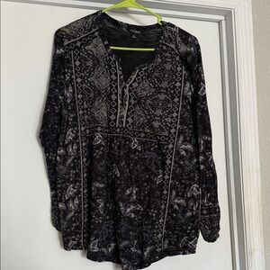 Lucky brand xl long sleeve
